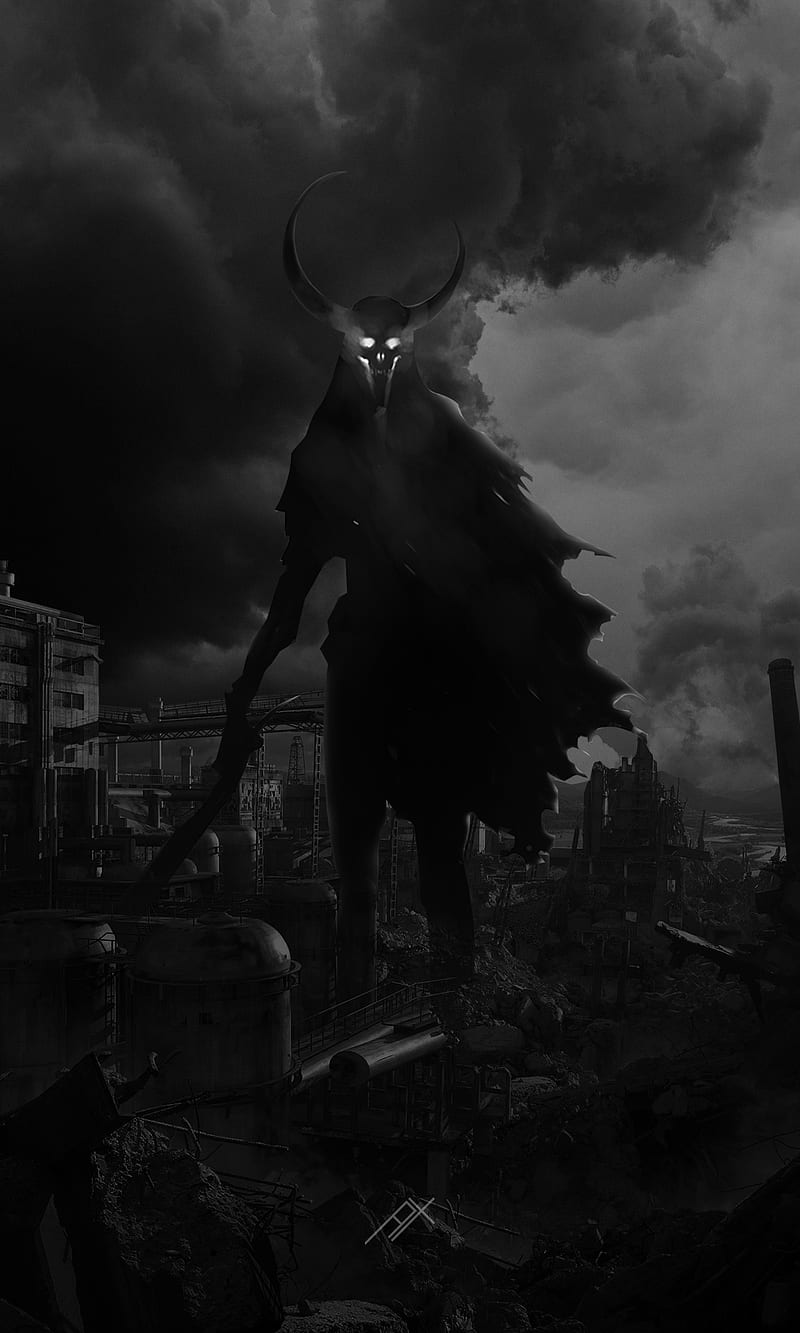 800x1333 dark, demon, devil, HD
