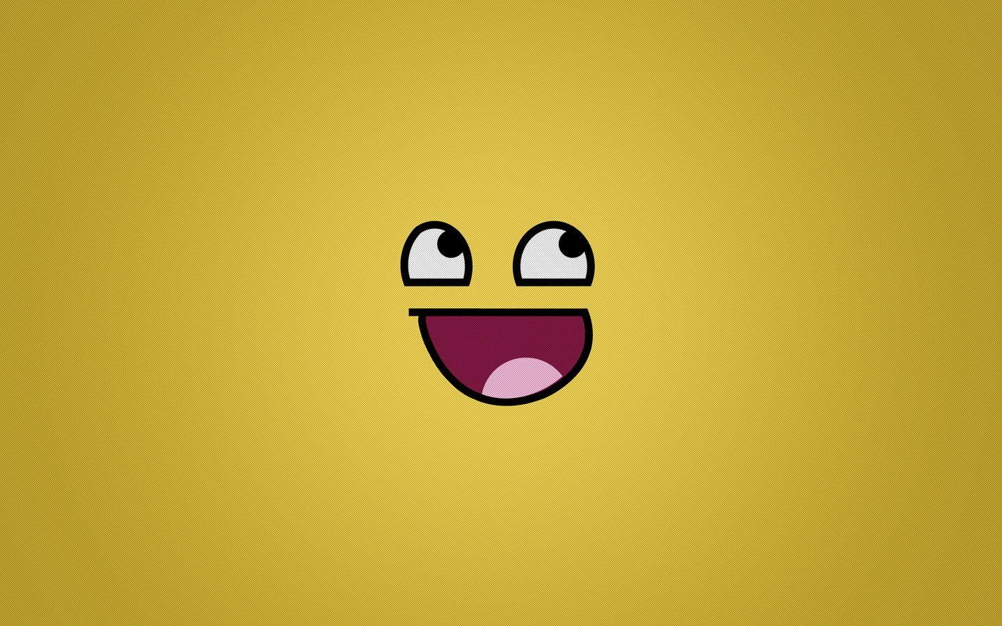1440x900 LOL Face Wallpaper