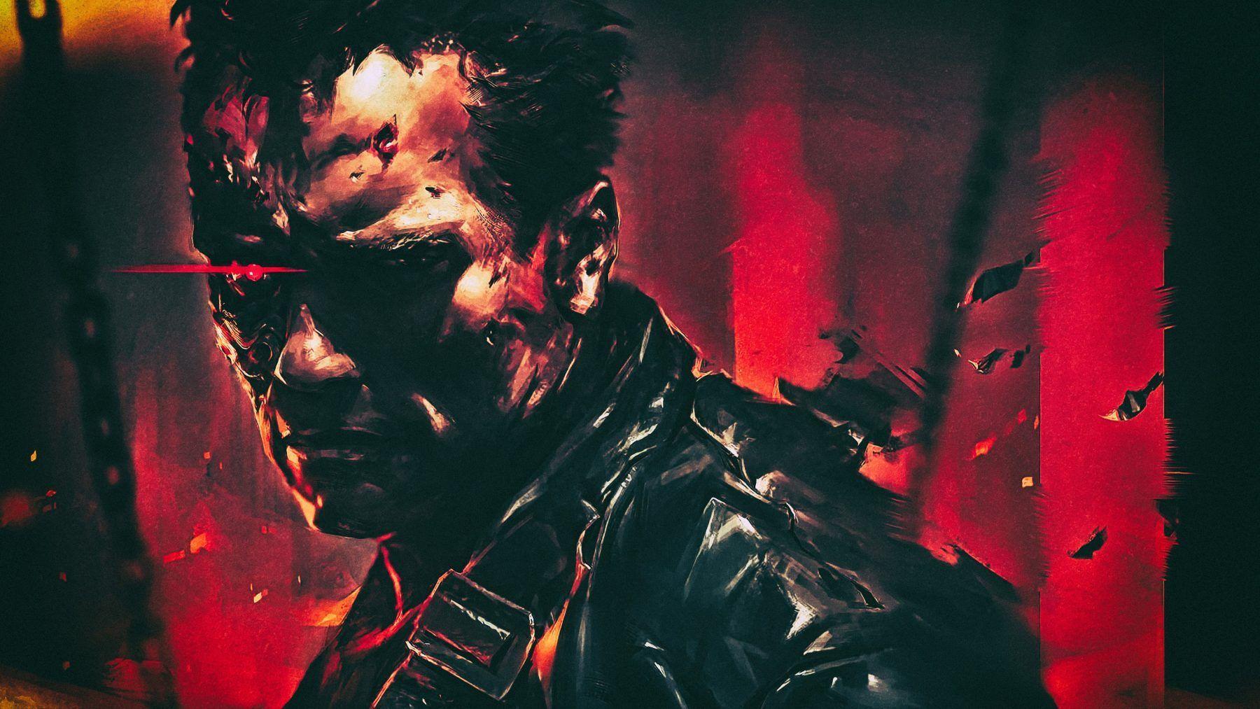 1800x1013 Terminator: Dark Fate HD Hình nền