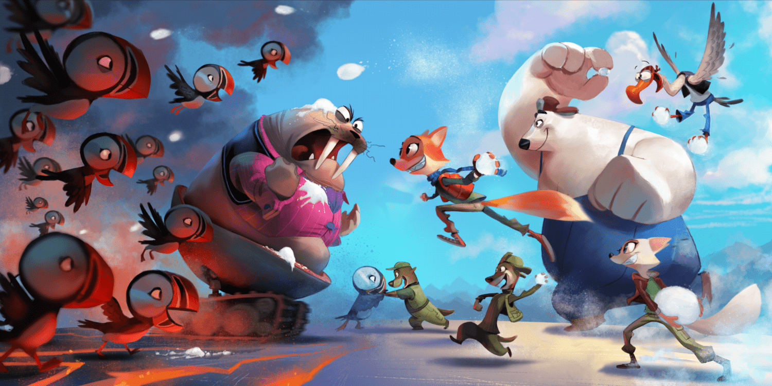 1500x750 Arctic Justice Thunder Squad Animated 2018 Justice