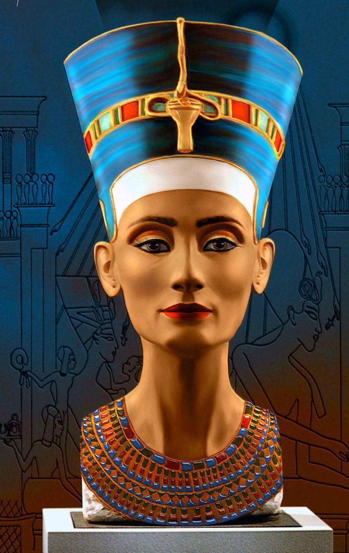 711x1124 Nerfertiti Egyptian Queen