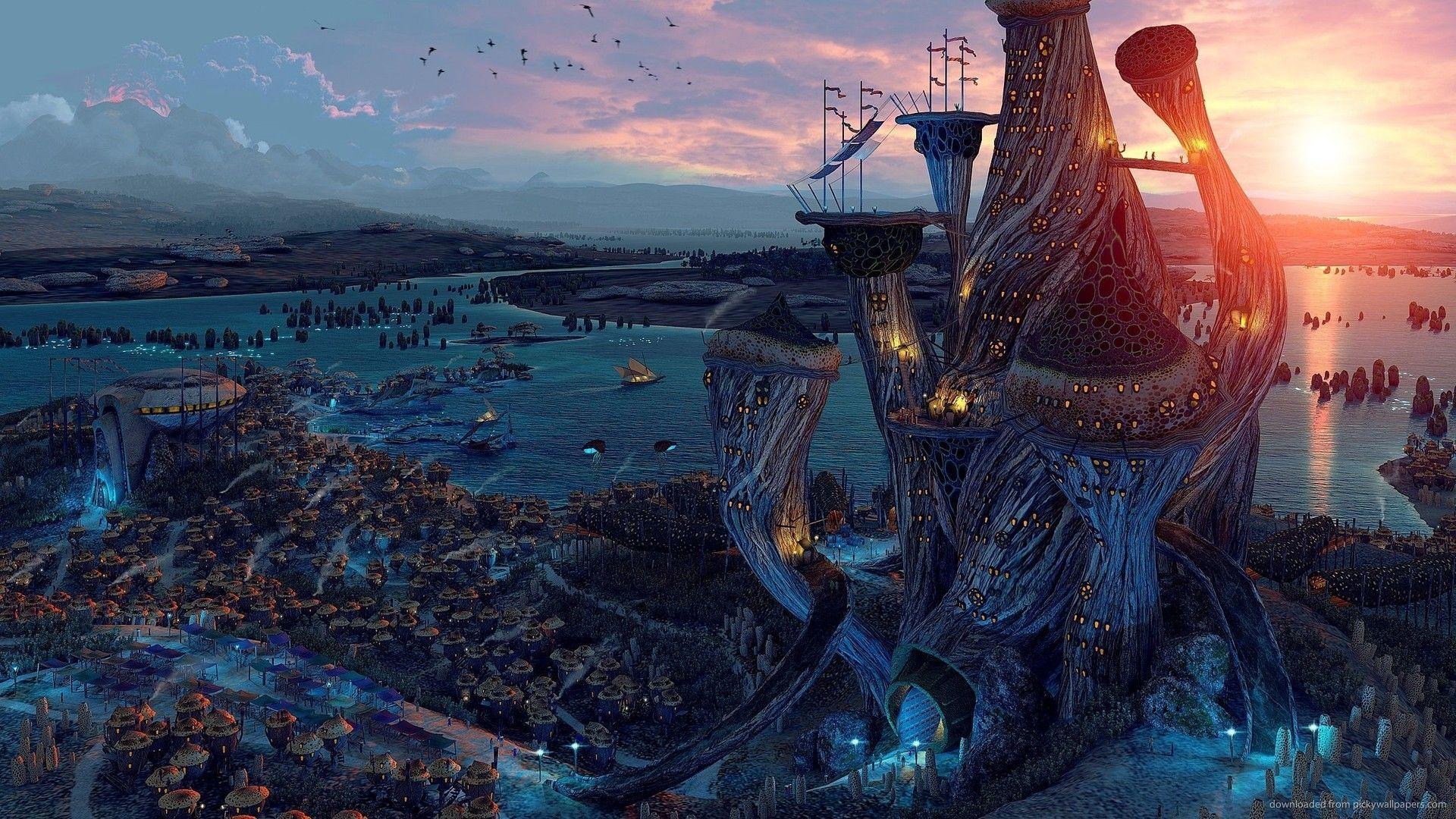 1920x1080 Awesome Digital Art Wallpaper #K5D9WH1 1920x1080 px