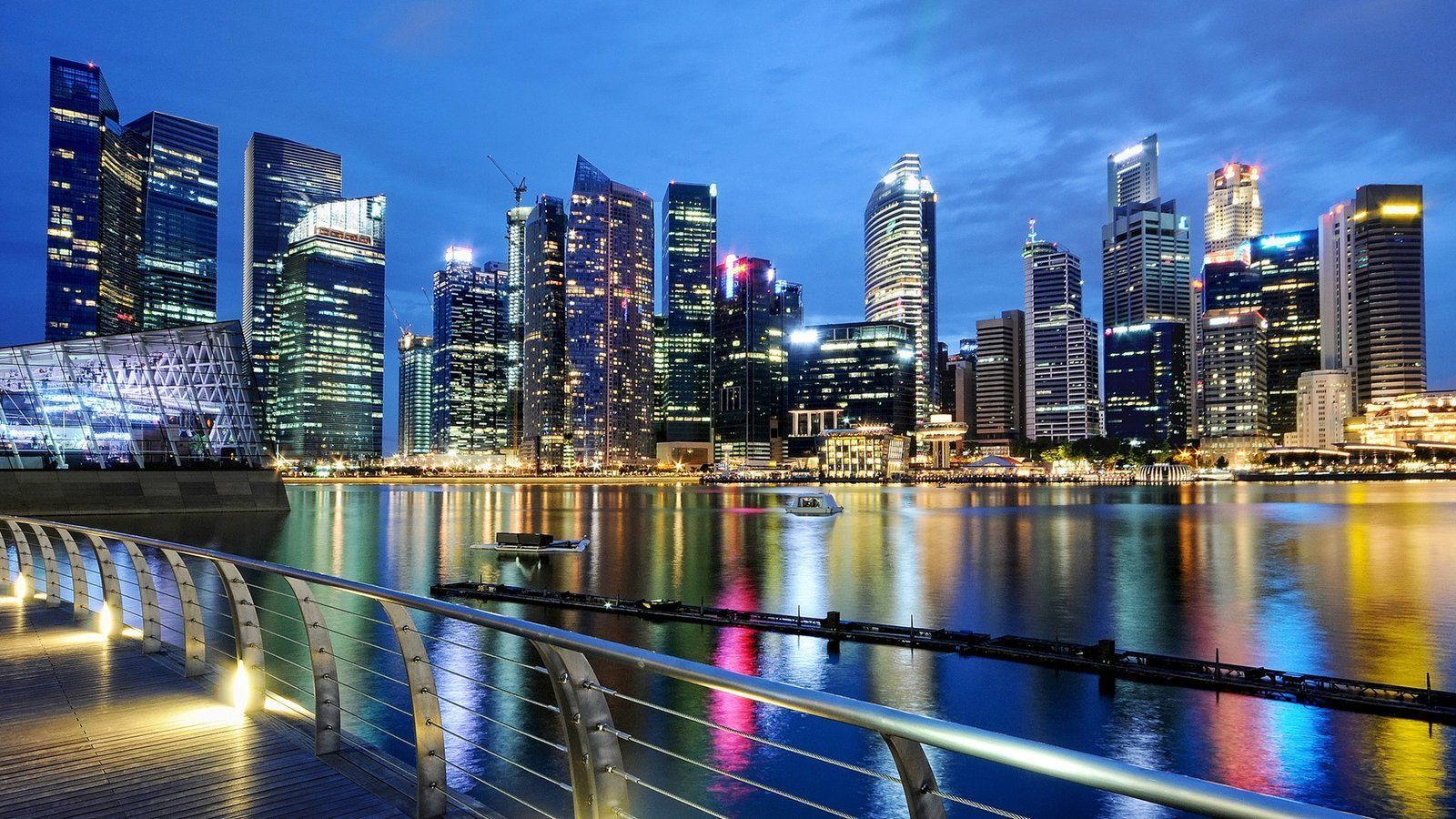 1600x900 Singapore Beautiful Wallpaper HD City