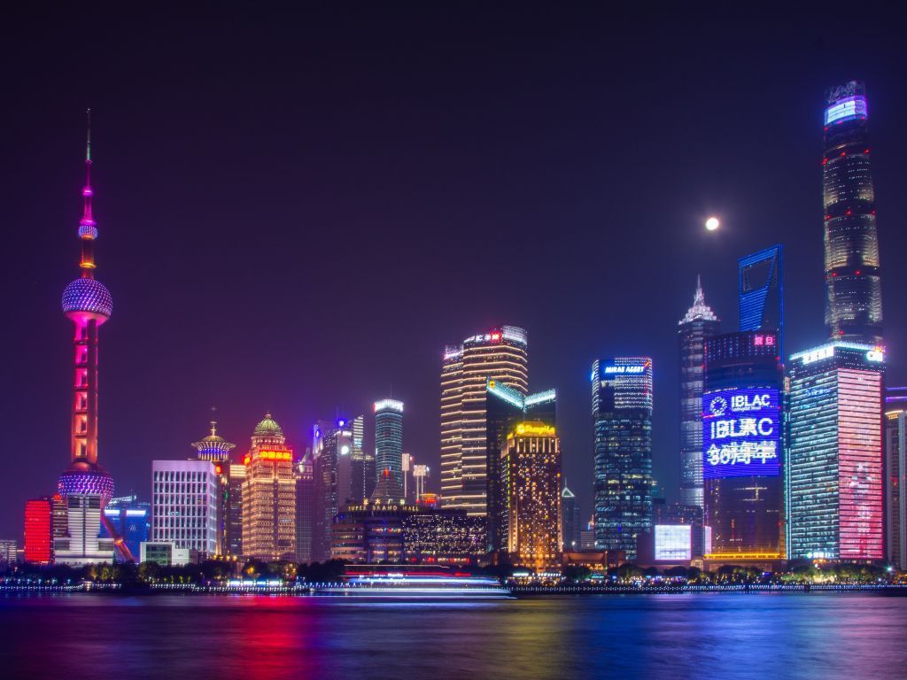 1024x768 Download wallpaper 1024x768 shanghai