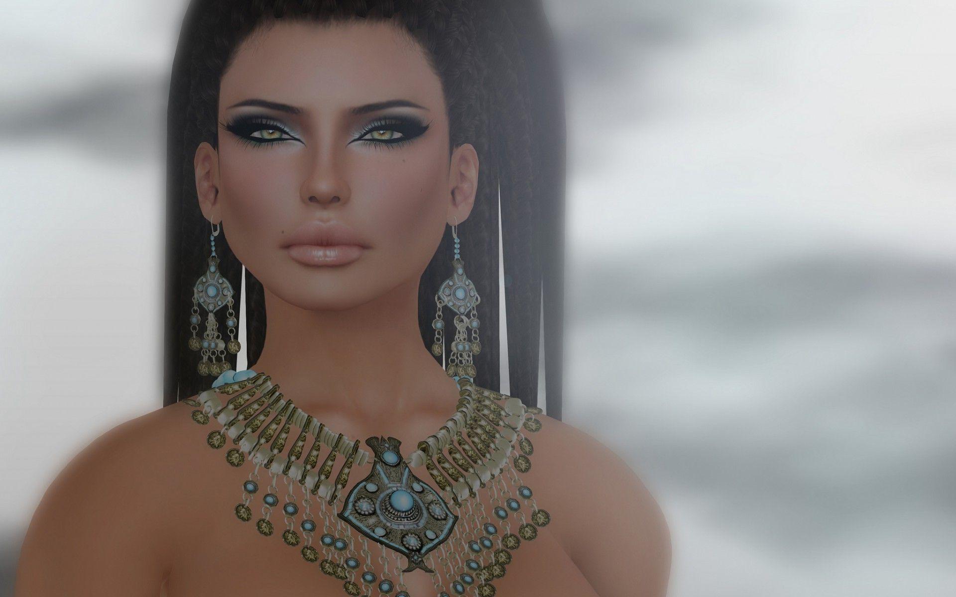 1920x1200 Egyptian queen Wallpaper