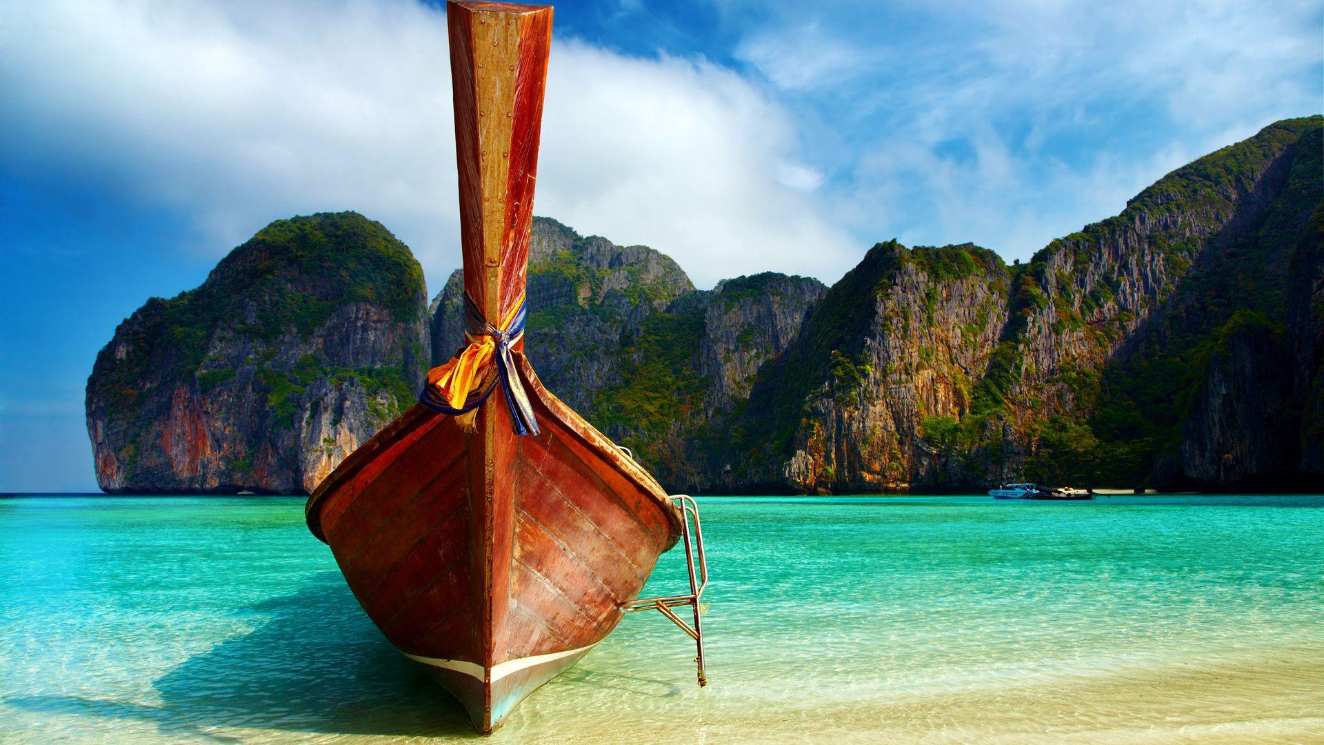 1920x1080 Beautiful Thailand beach wallpaper