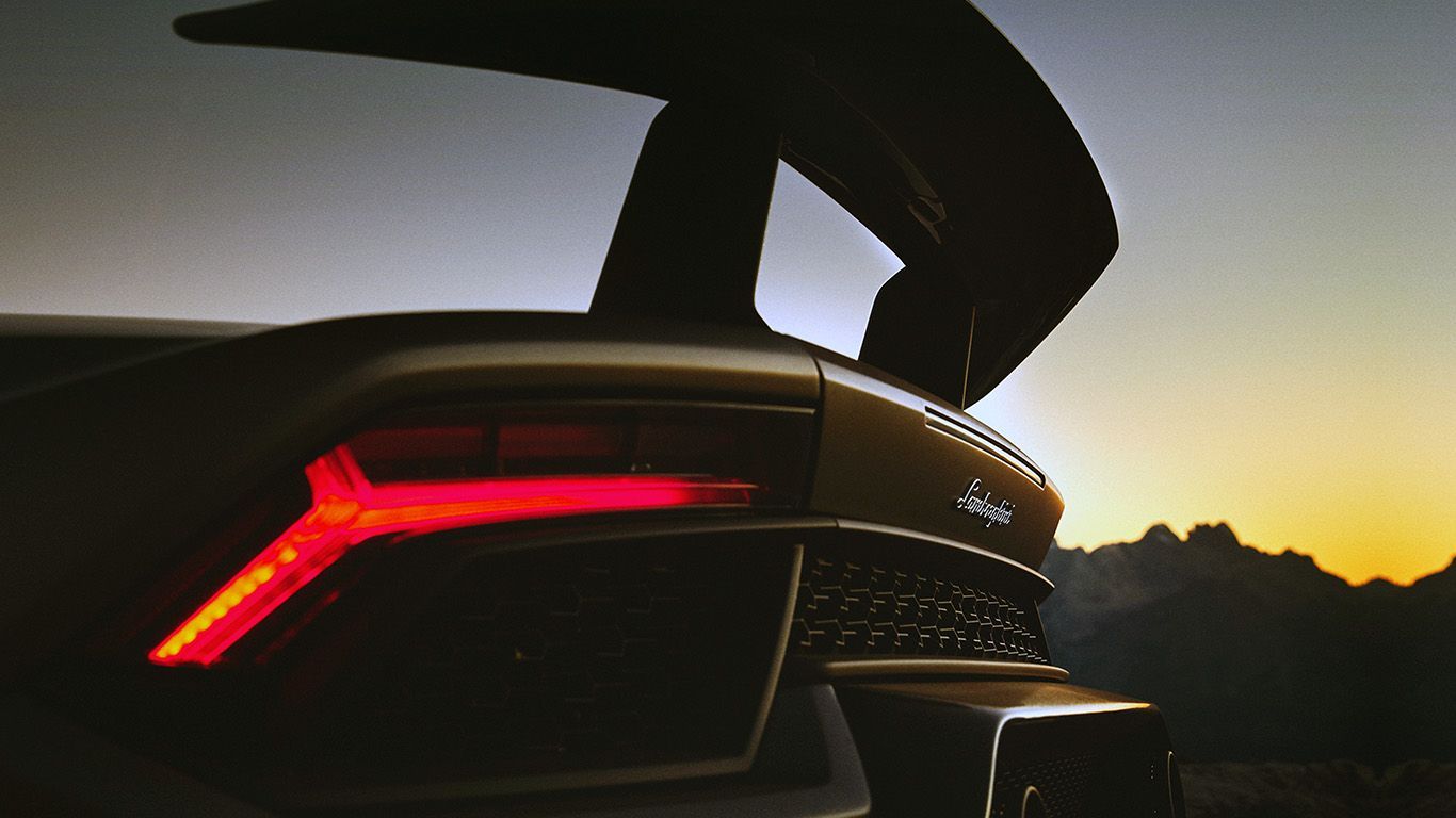 1366x768 Lamborghini Car Dark Art Illustration