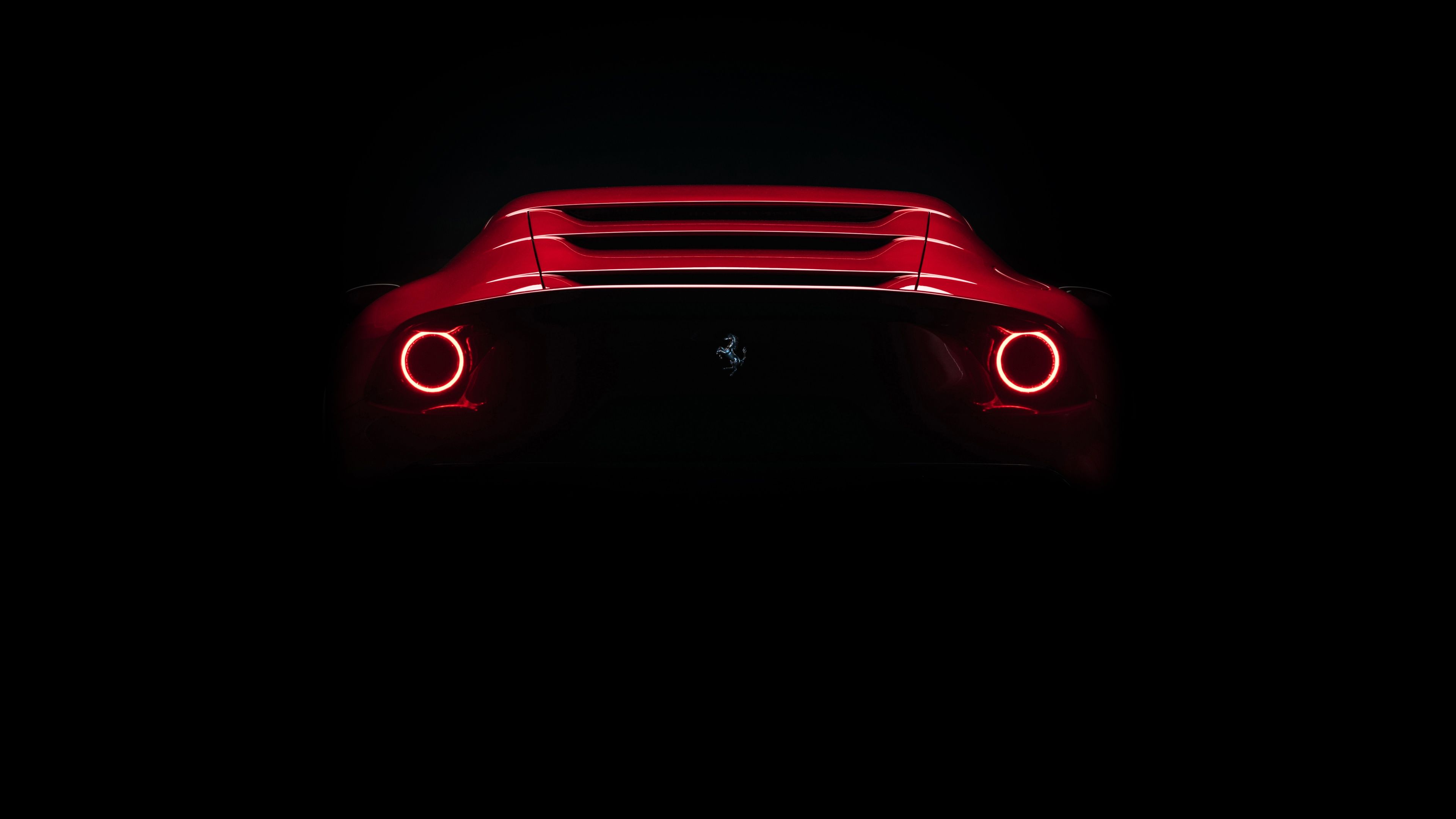 3840x2160 Ferrari Omologata Wallpaper 4K, AMOLED