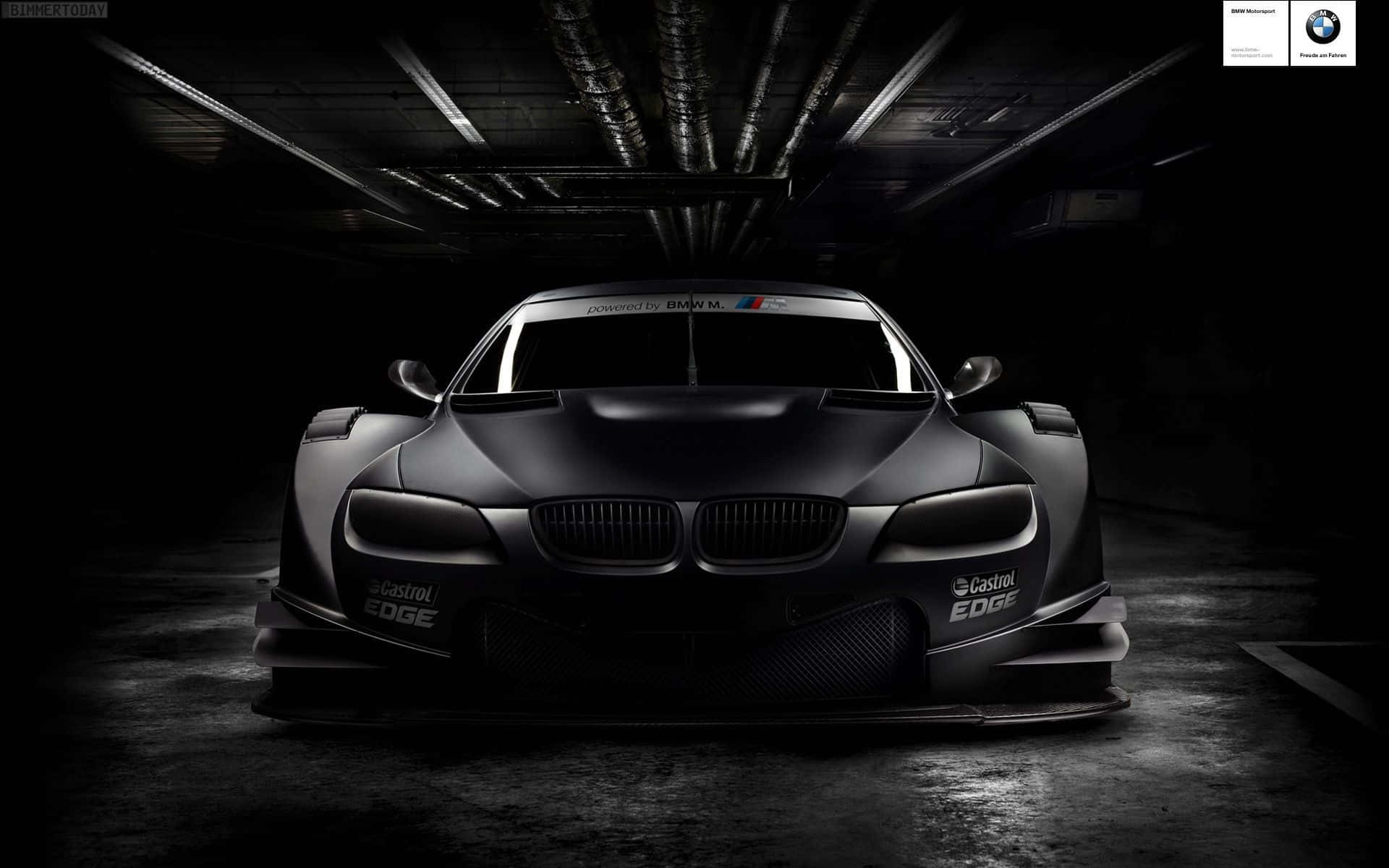 1920x1200 sleek black car Wallpaper