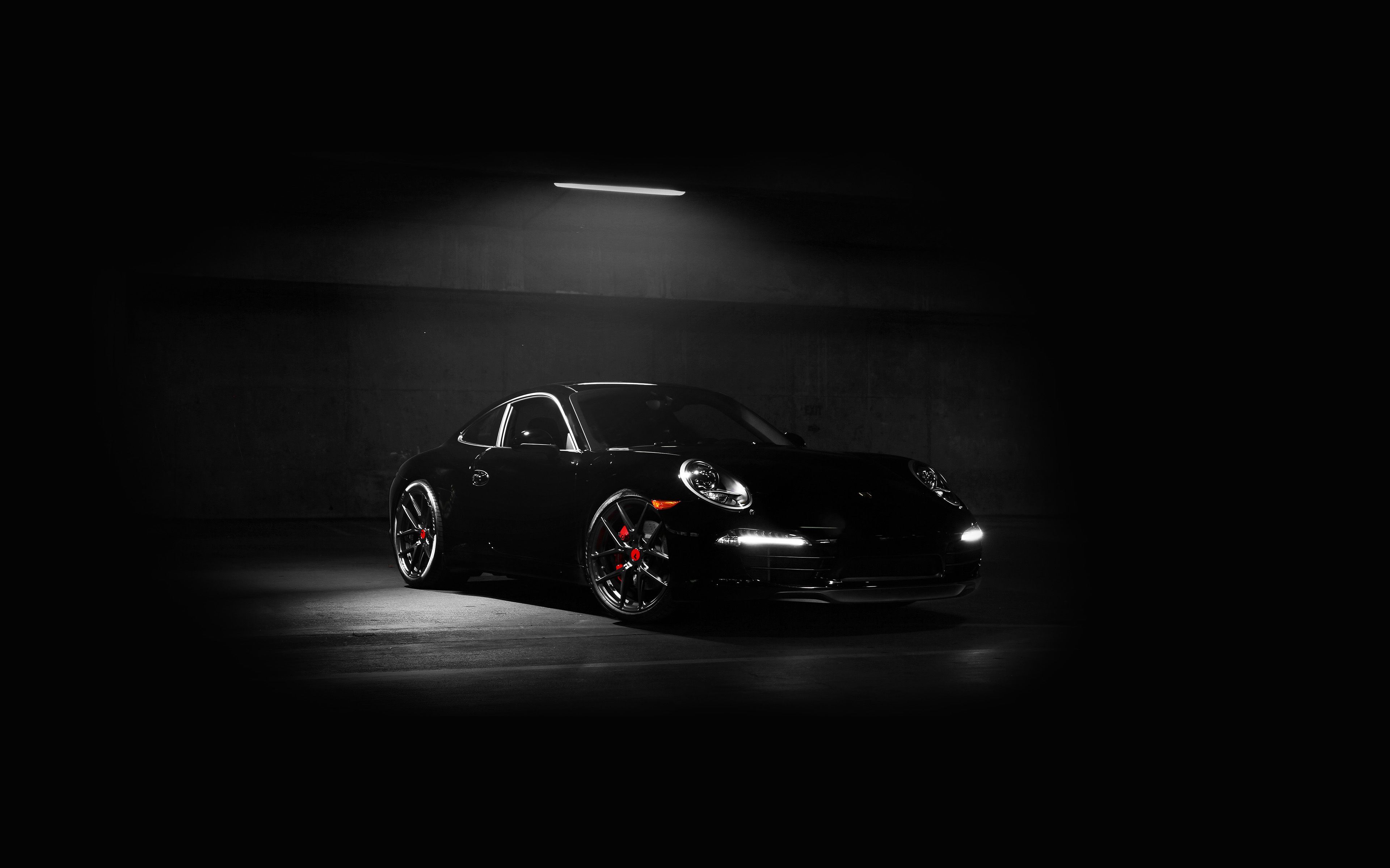 3840x2400 Porsche Illustration Art Super Car