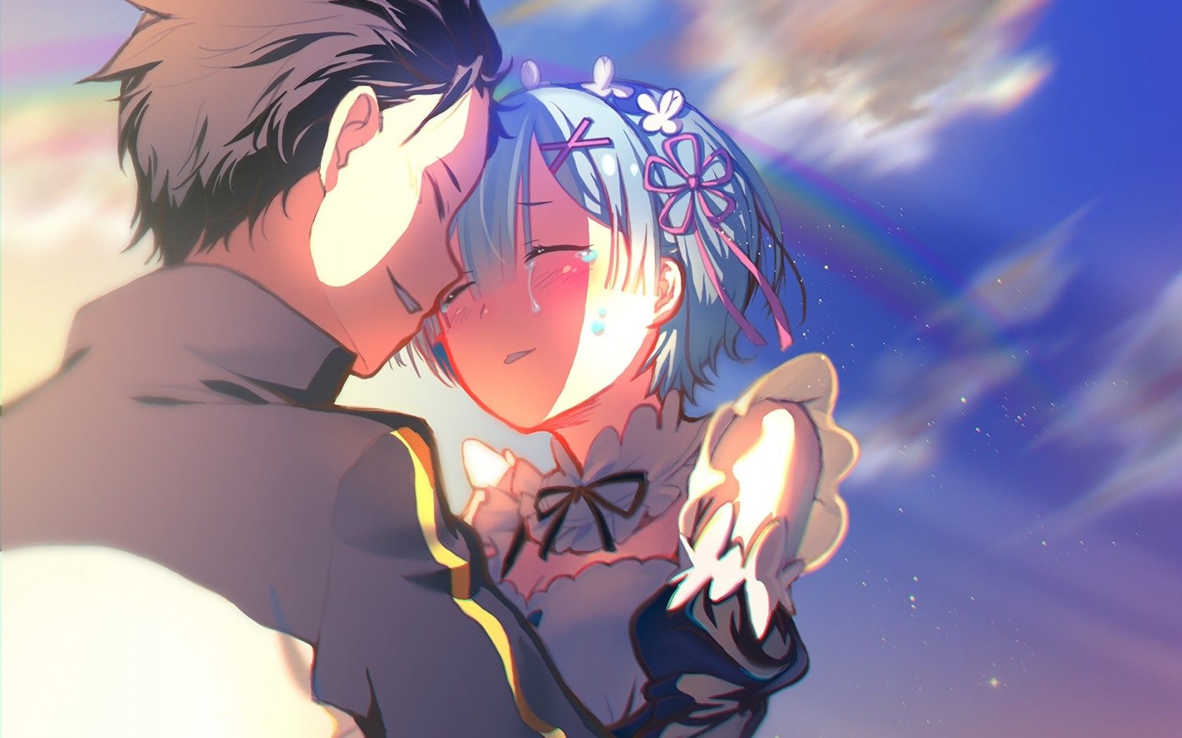 1680x1050 re zero kara hajimeru isekai seikatsu, subaru, ram Wallpaper, HD Anime 4K Wallpaper, Image and Background