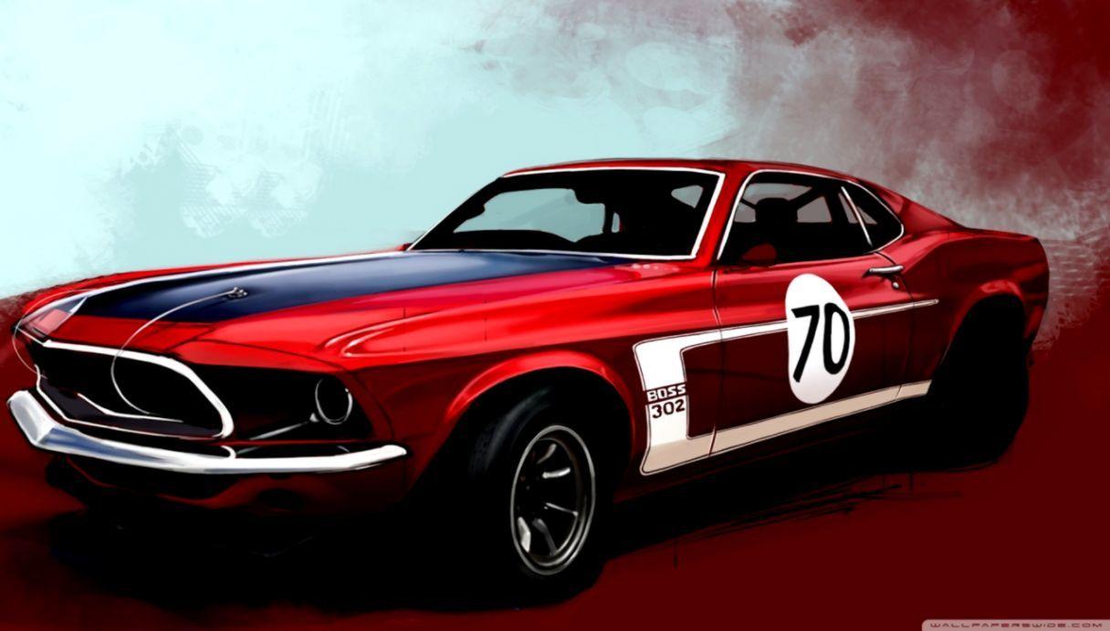 1216x691 Ford Mustang Classic HD Wallpaper