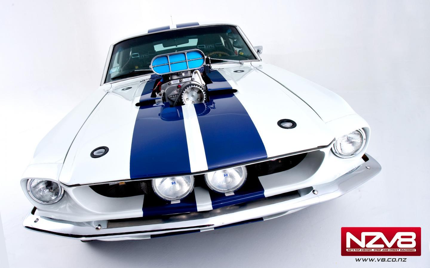 1440x900 Classic Ford Mustang Wallpaper