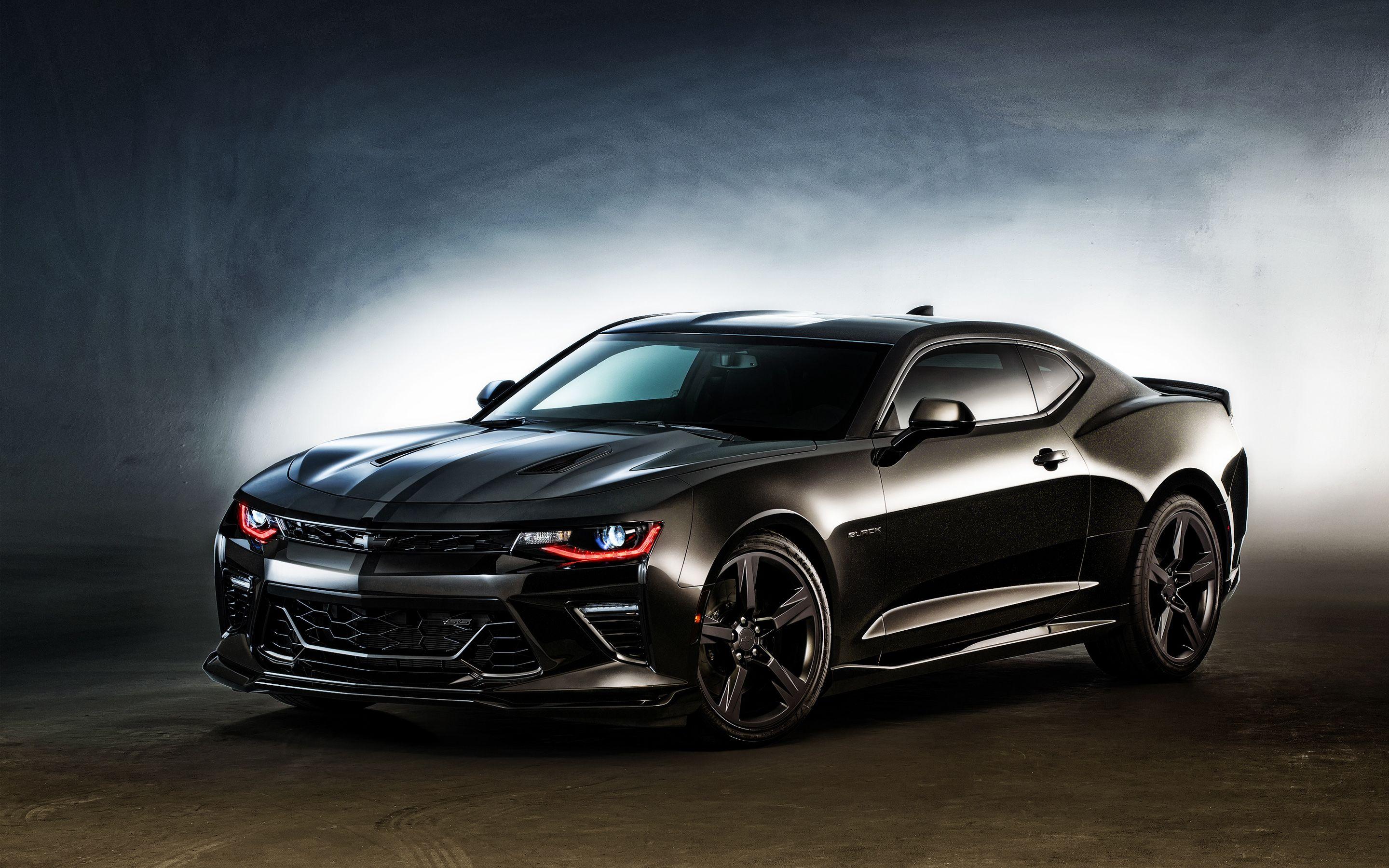 2880x1800 Chevrolet Camaro Black Wallpaper HD Car Wallpaper ID