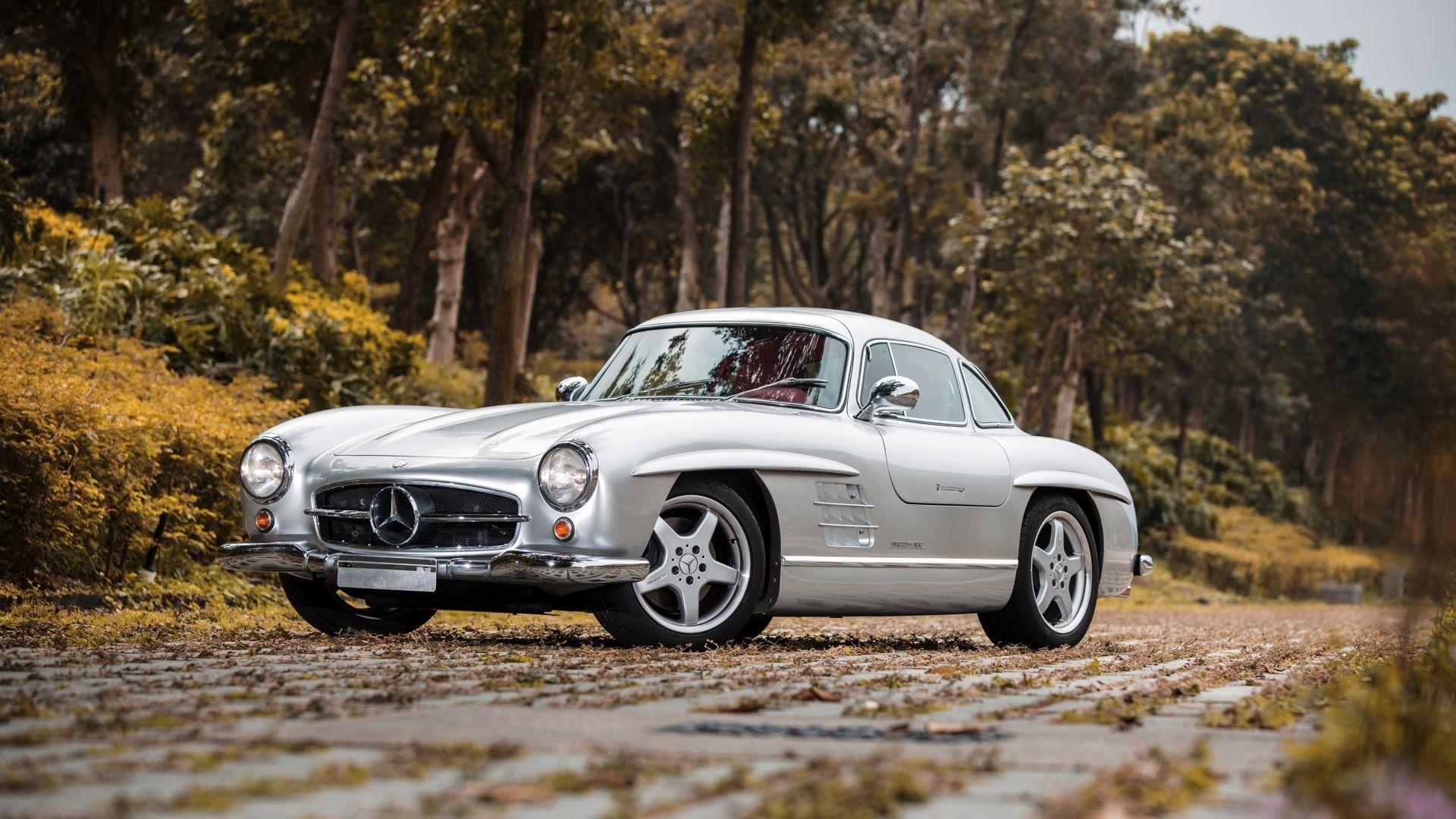 1920x1080 Mercedes Benz 300 Sl Old, HD Cars, 4k Wallpaper, Image