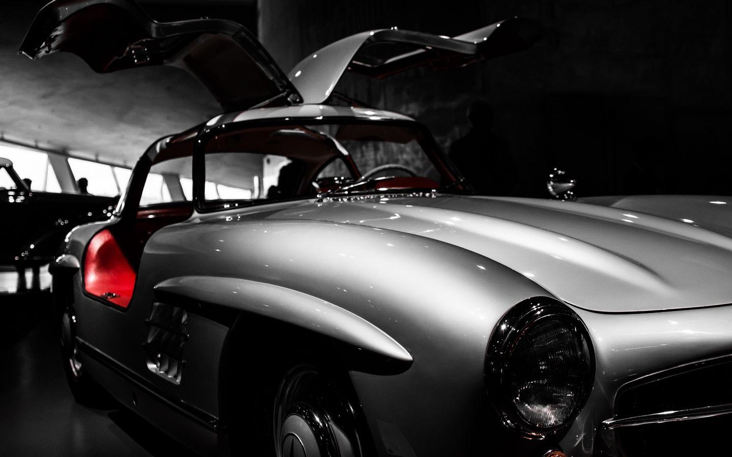 1440x900 Download wallpaper 1440x900 mercedes, vintage, car, oldtimer