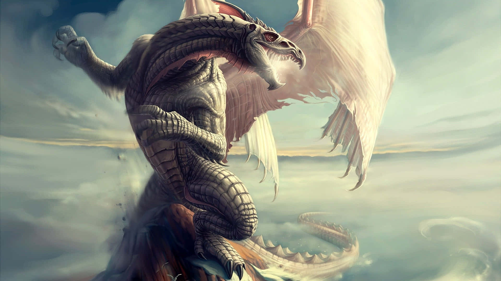 1920x1080 Real Dragon Wallpaper