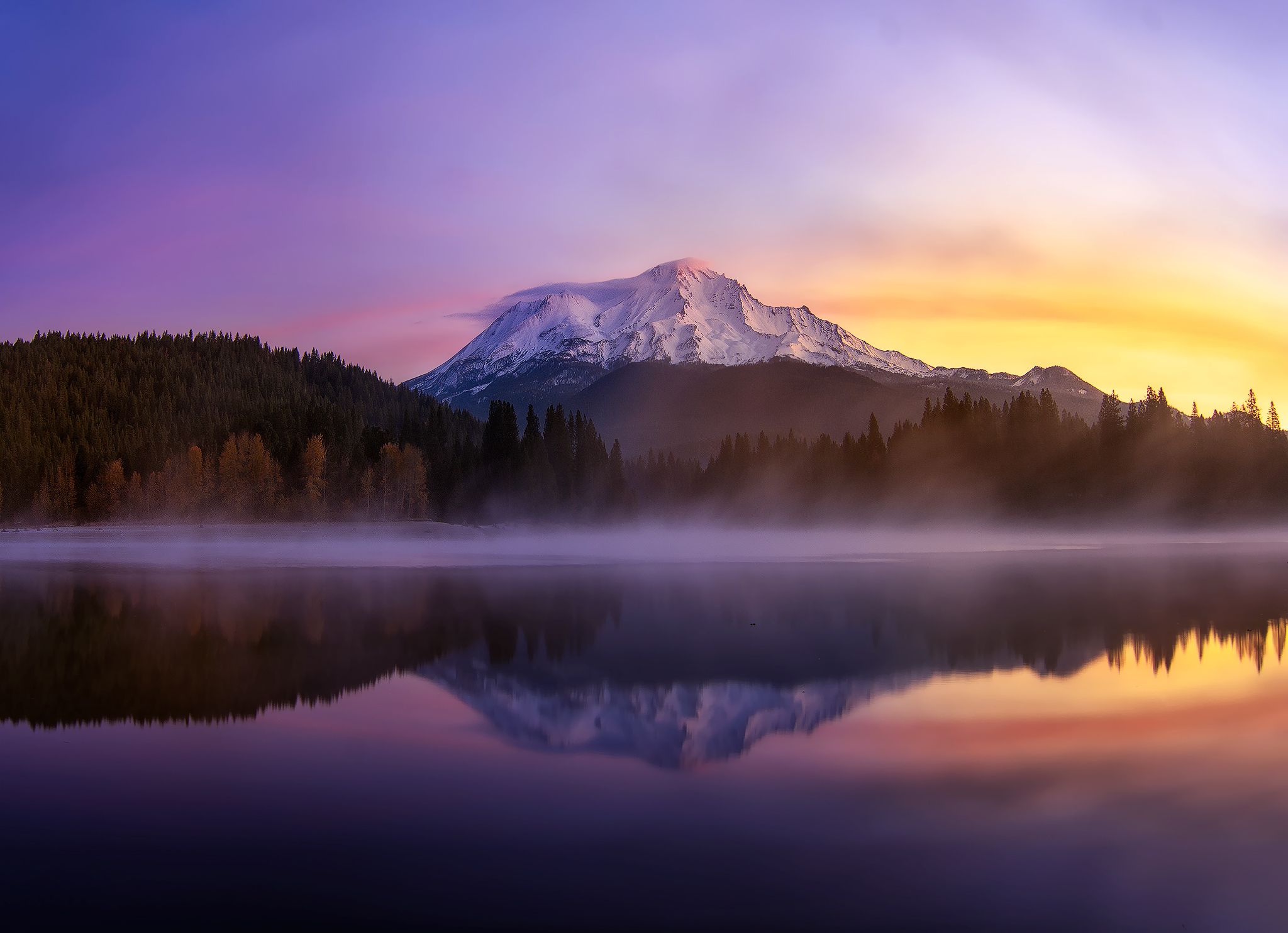 2048x1484 Wallpaper morning, USA, California