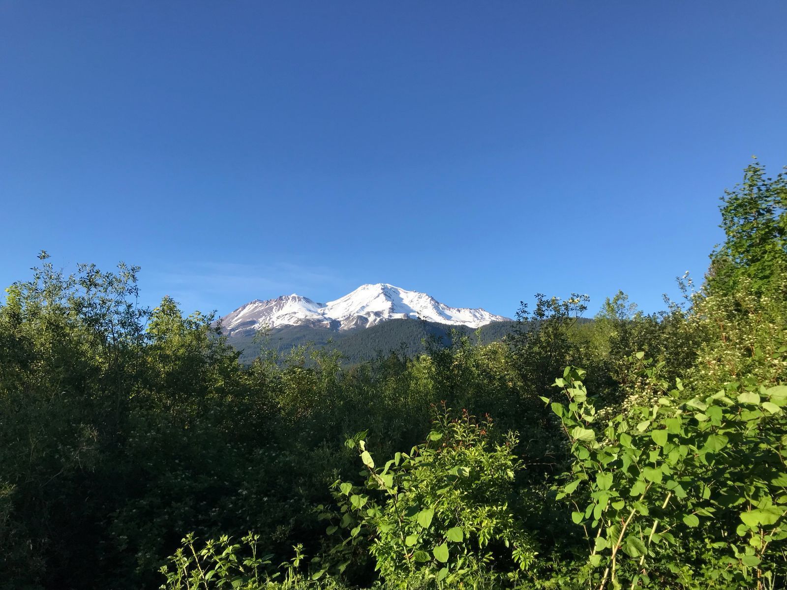 1600x1200 Attempting to climb Mt Shasta in a