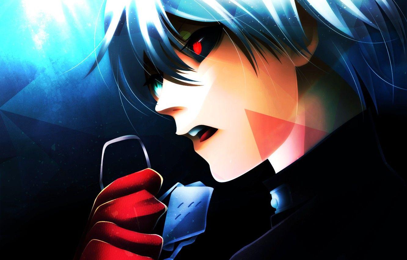 1332x850 Wallpaper anime, art, guy, character, Tokyo Ghoul, Tokyo