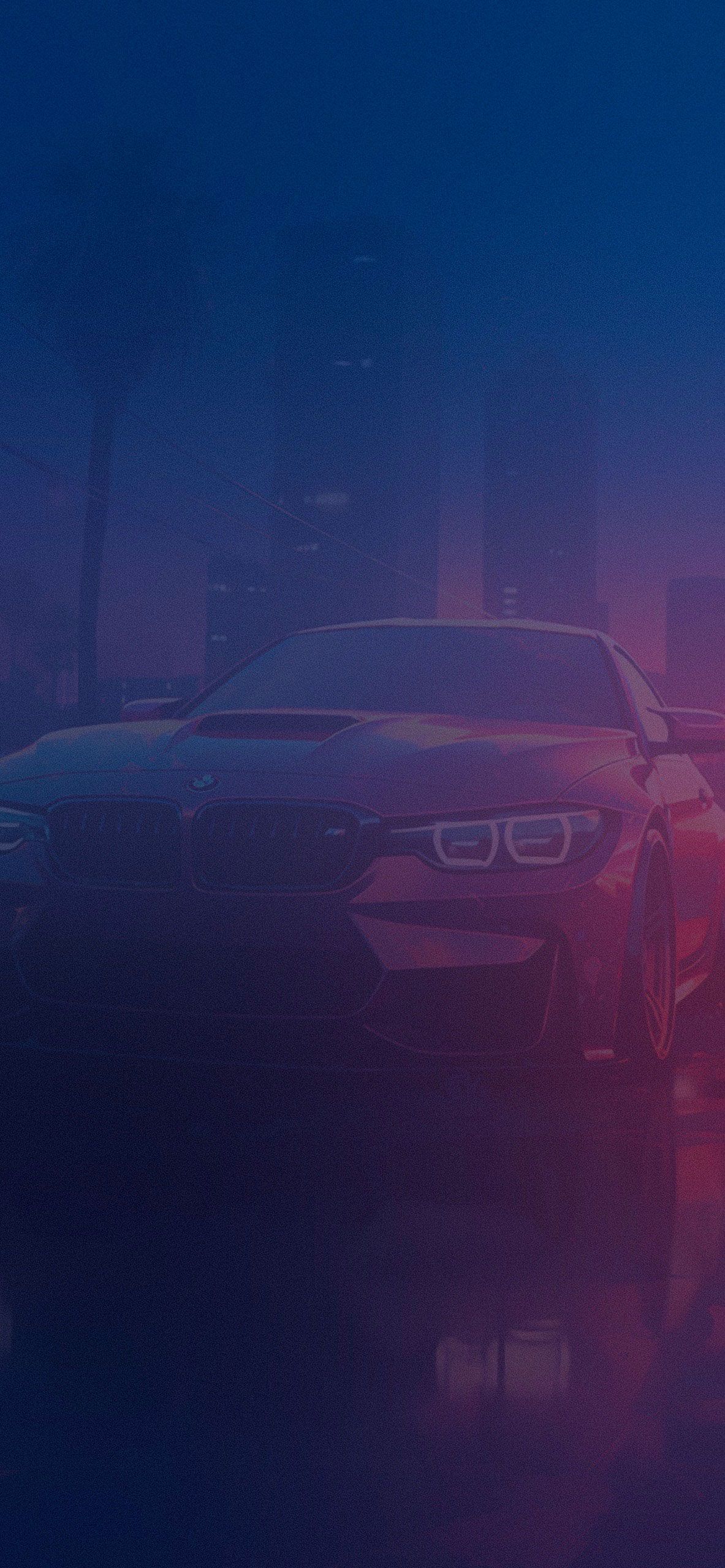 1183x2560 Red BMW M4 Wallpaper for iPhone