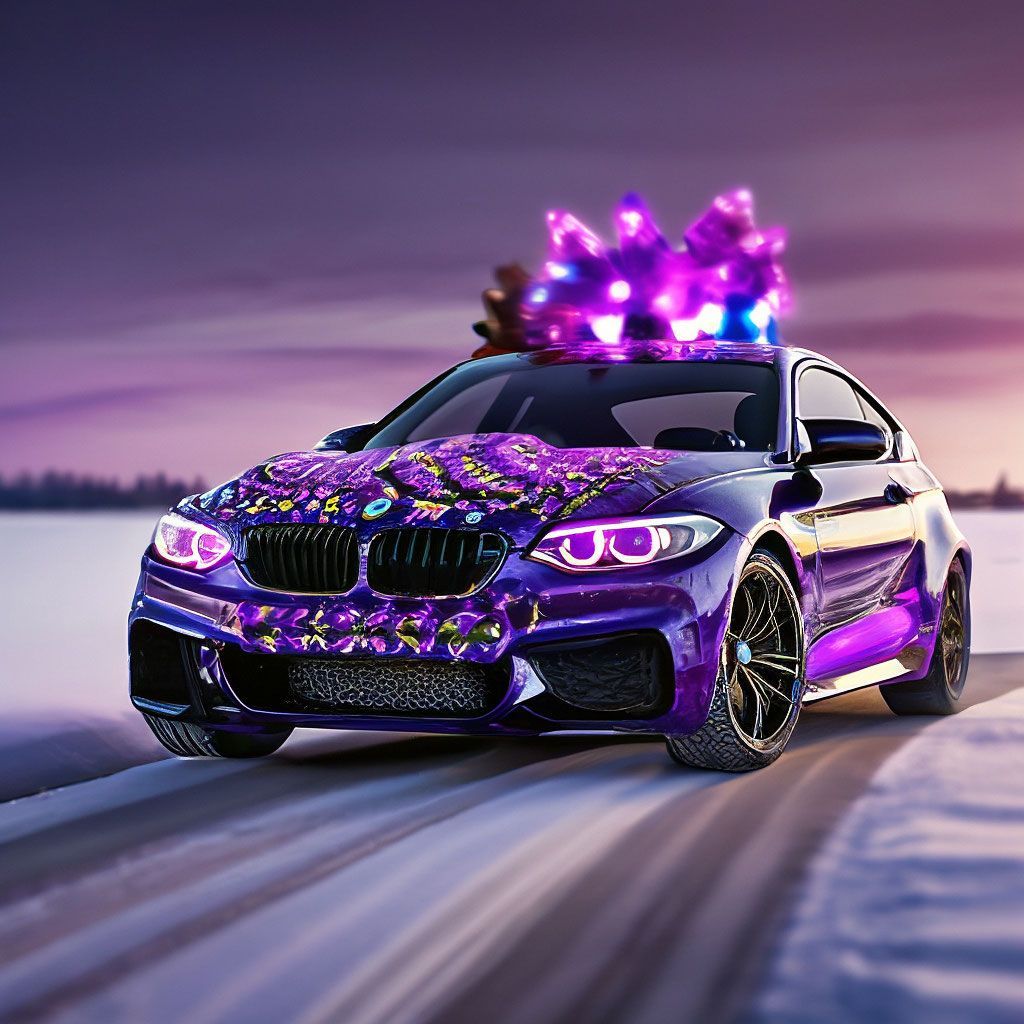 1024x1024 Josimobil black purple ideal BMW car