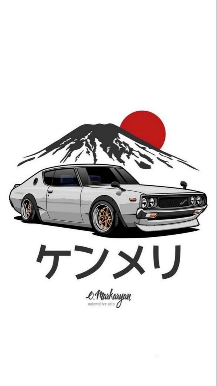 736x1308 JDM Car Wallpaper 4K