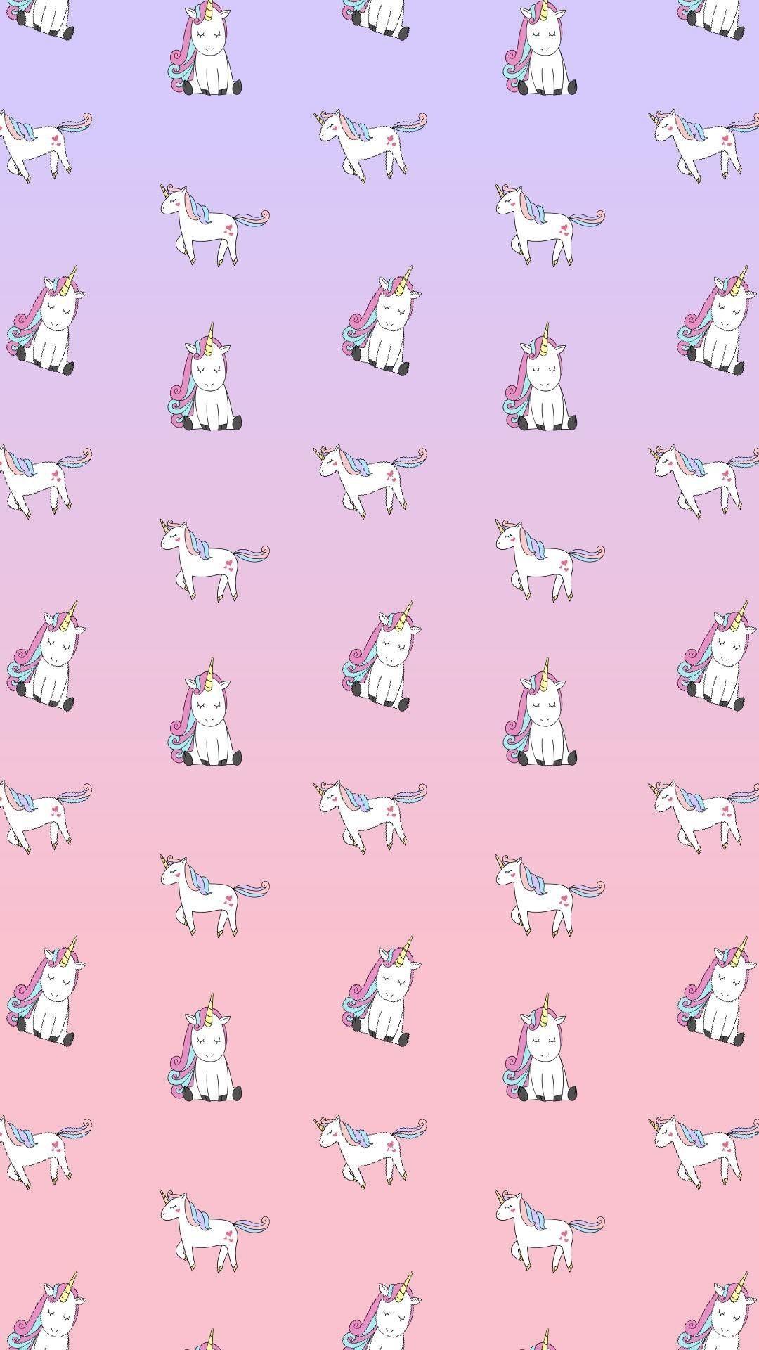 1080x1920 Kawaii Unicorn Wallpaper