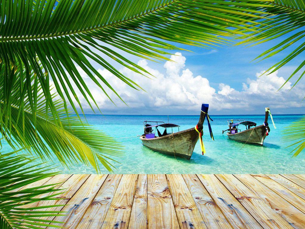 1024x768 Long Tail Boat Thailand HD Wallpaper