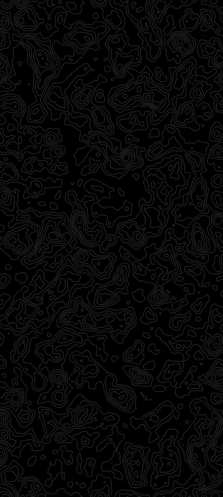 728x1618 Download Abstract Black Topographic Map