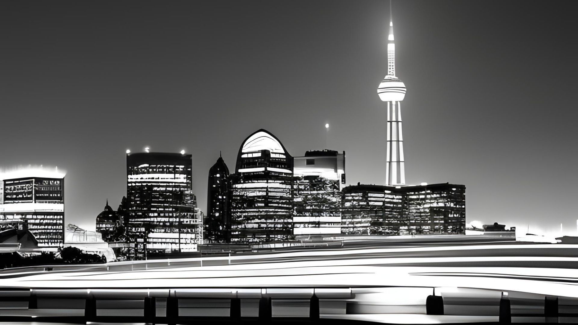 1920x1080 AI Art Man Made City HD Wallpaper