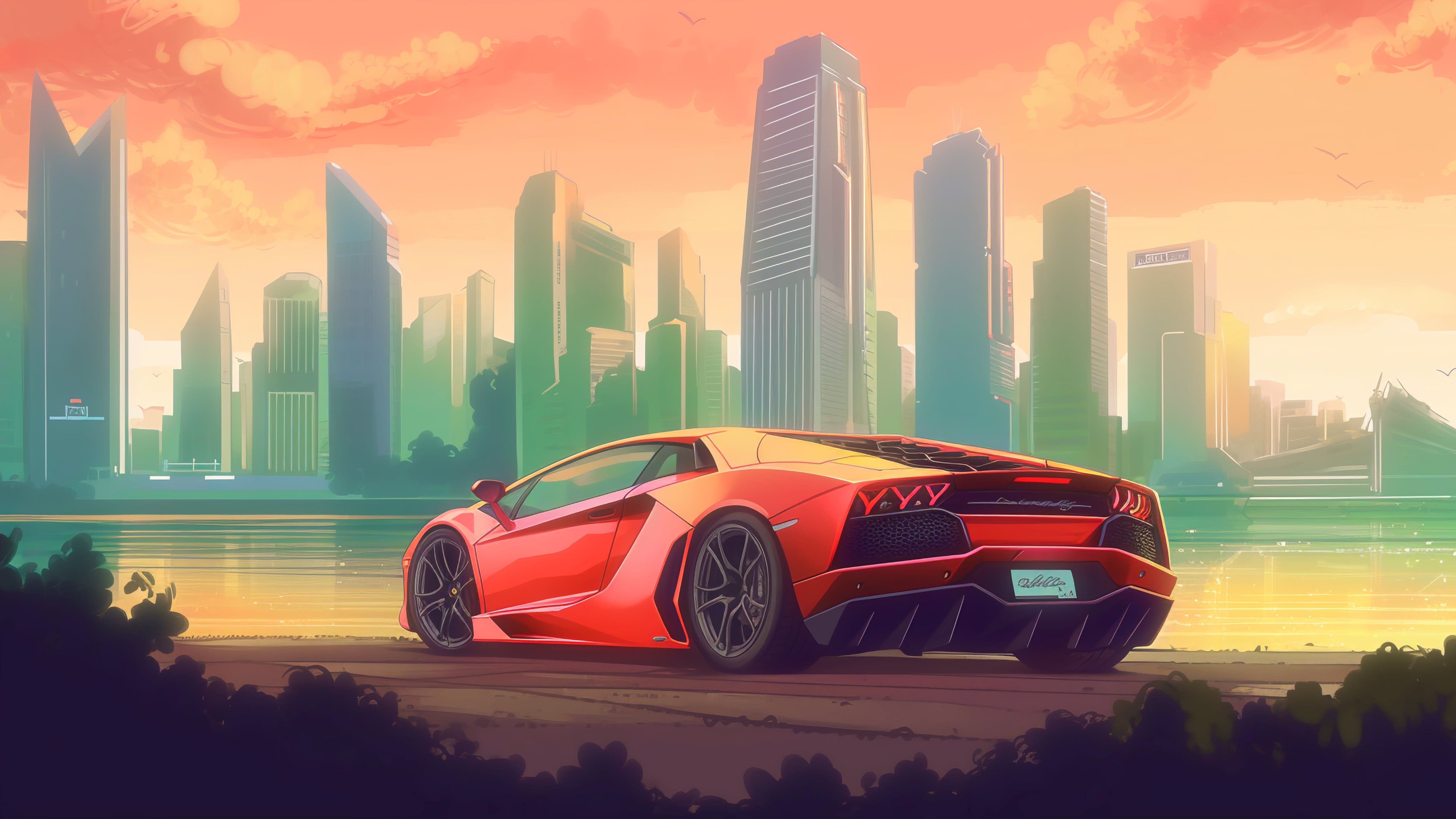 5120x2880 AI and retouched