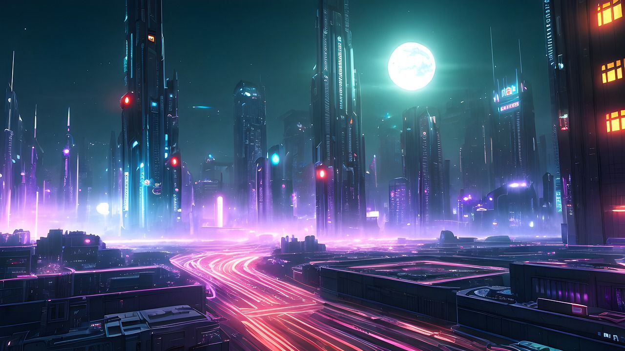 1280x720 Download Ai Generated, City, Future