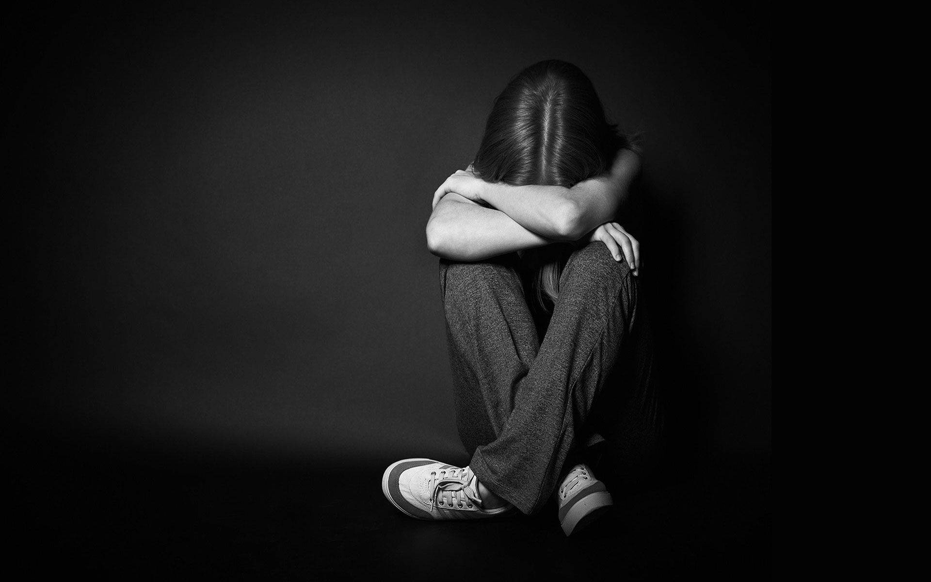 1920x1200 Download Dark Sad Girl Crying Wallpaper