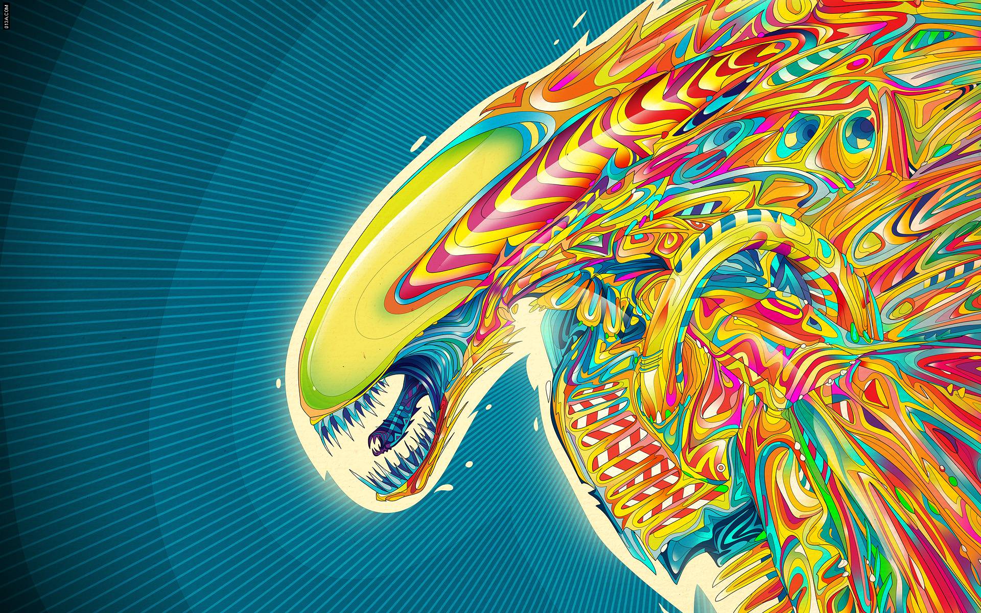 1920x1200 Có vẻ như hình nền trippy được đánh giá cao