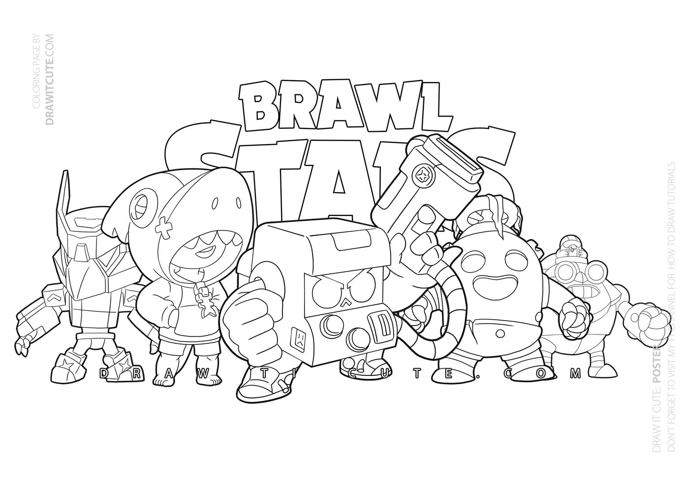 1400x990 Brawl Stars Wallpaper 1 it cute
