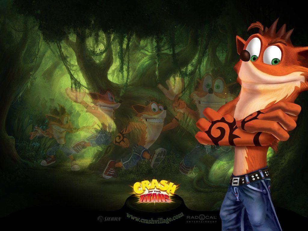1024x768 Free Crash Wallpaper #N212MQ4