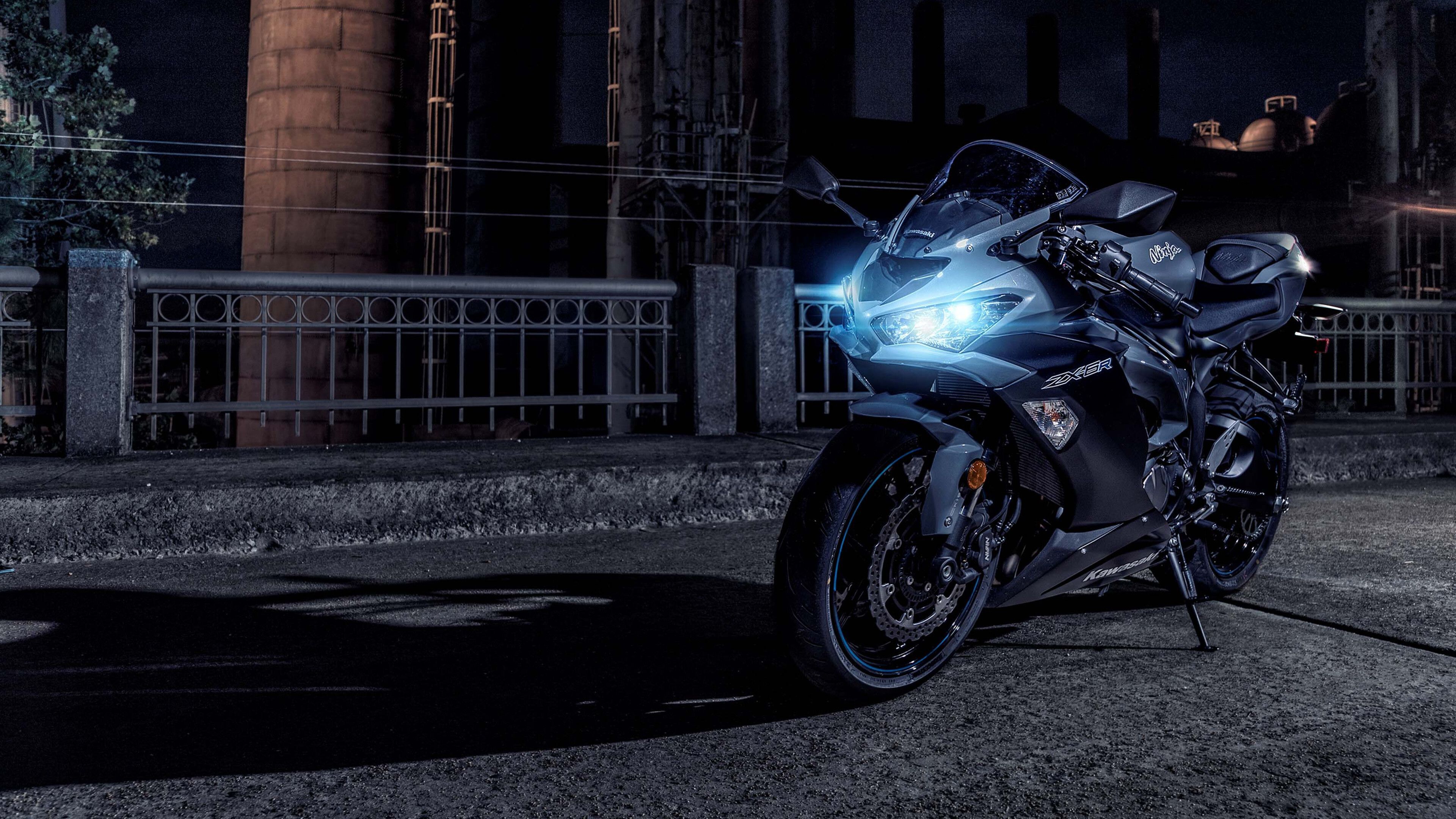 3840x2160 Kawasaki Ninja ZX Wallpaper