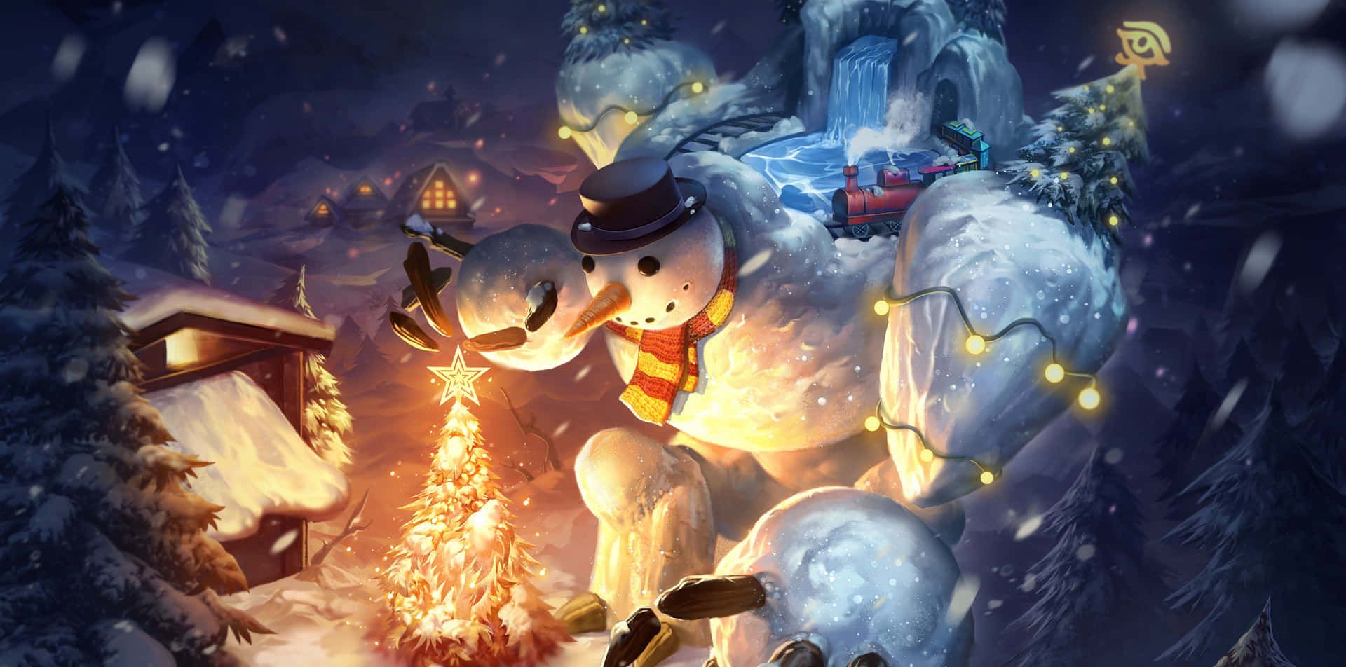 1920x952 Cool Christmas Wallpaper
