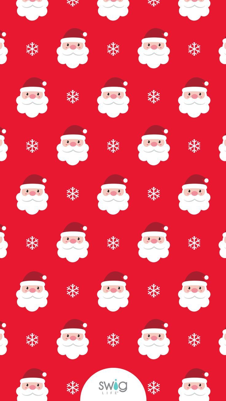 736x1308 Santa Baby Phone Wallpaper
