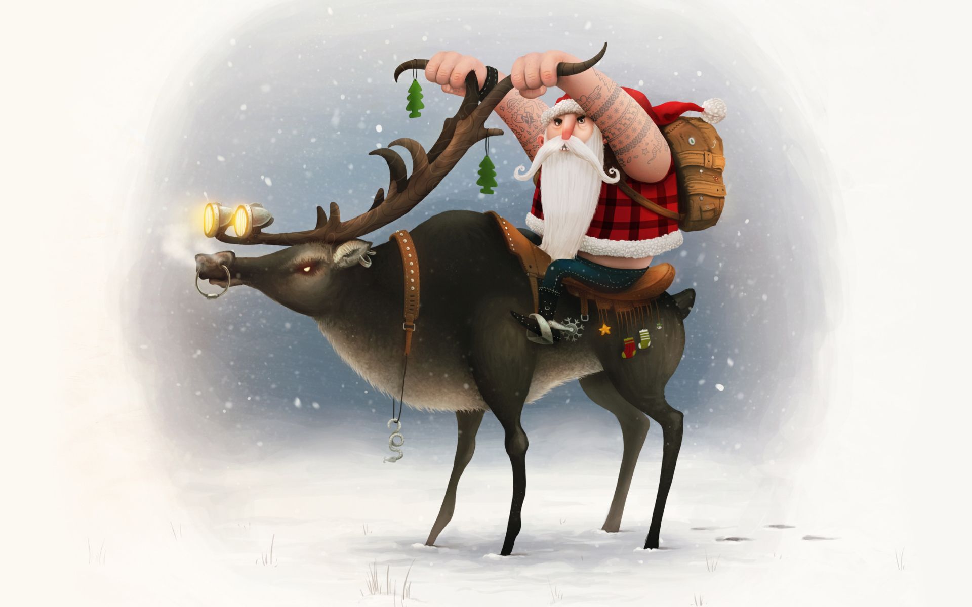 1920x1200 Christmas wallpaper for desktop
