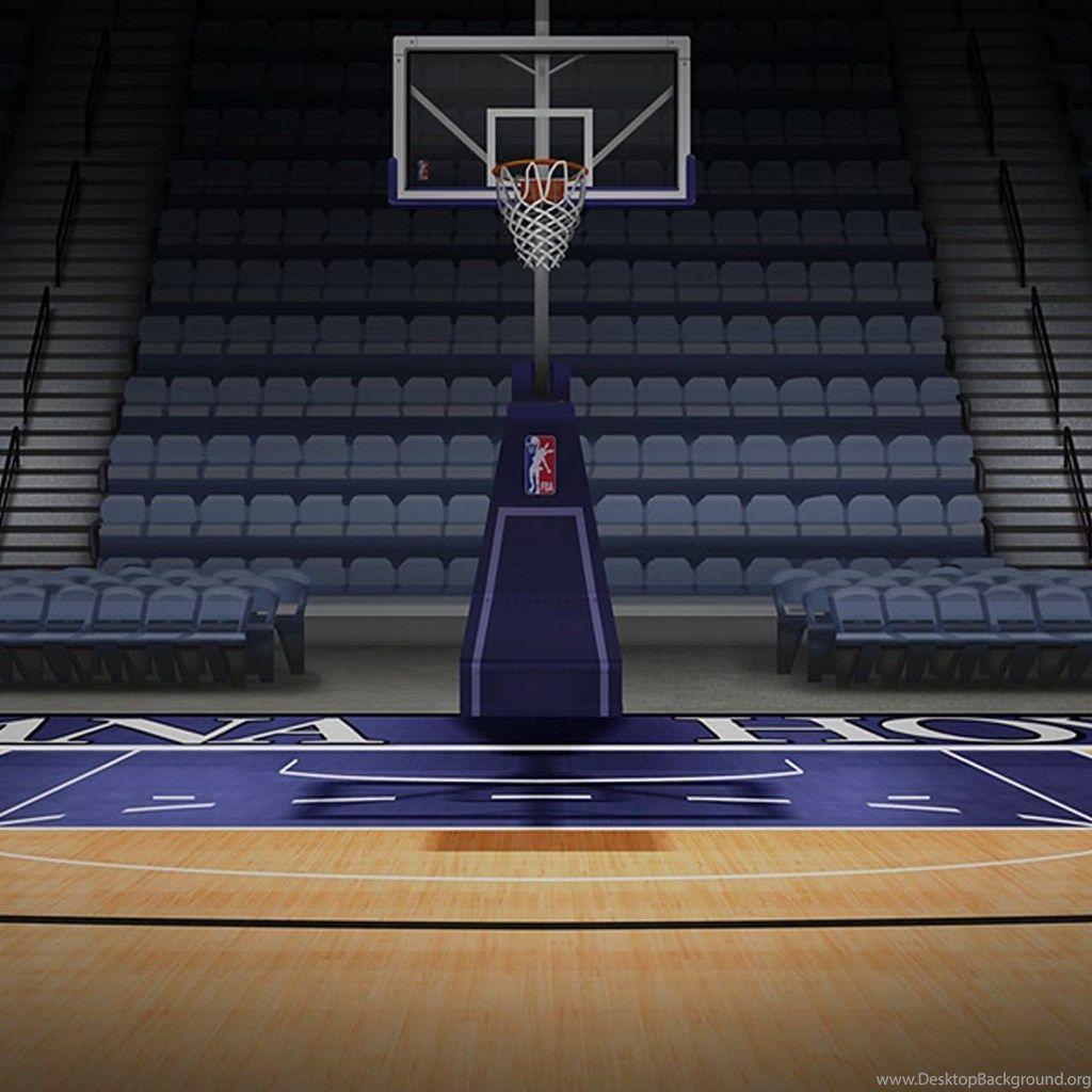 1024x1024 Basketball Court Wallpaper Desktop Background