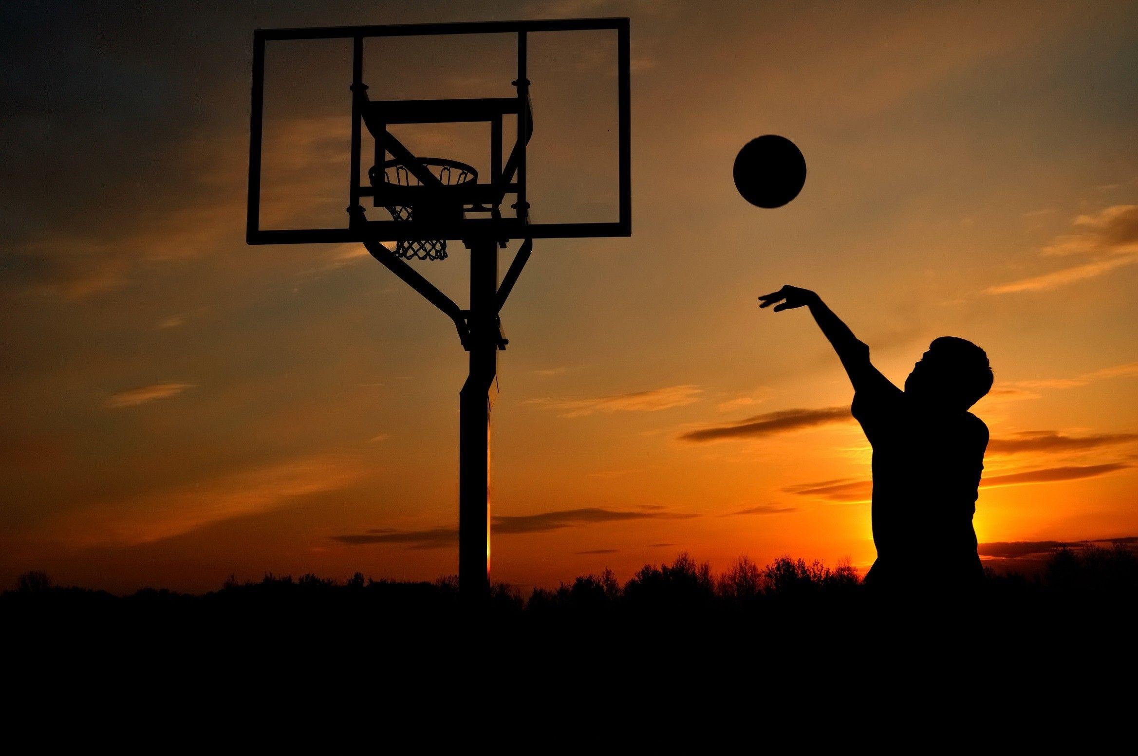 2337x1553 Basketball Court Wallpaper