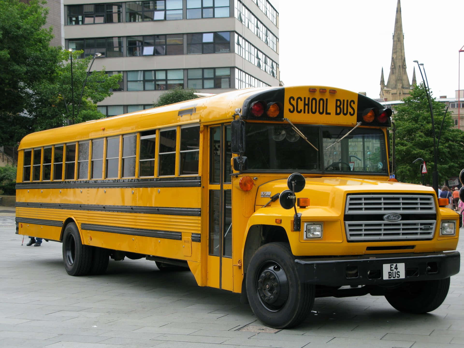 1920x1440 School Bus Wallpaper
