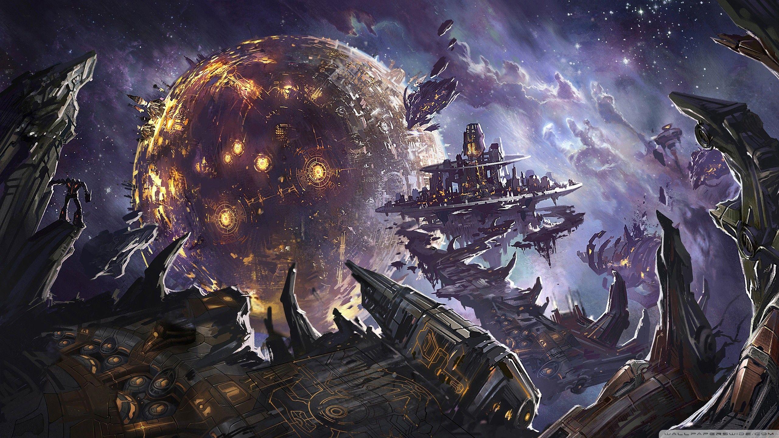 2560x1440 Transformers Cybertron Wallpaper
