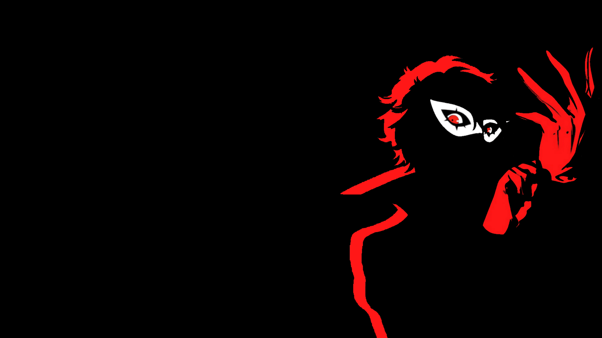 1920x1080 Very Minimalist Wallpaper Of Joker (1920x1080)