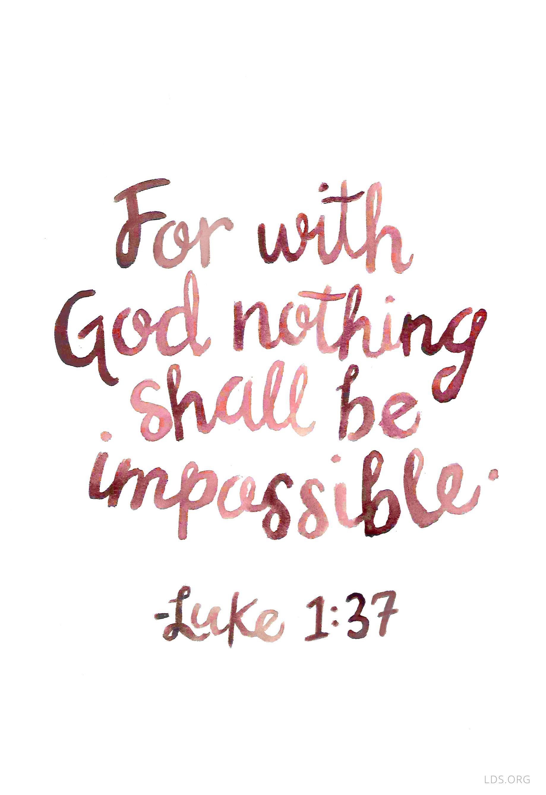 1838x2675 Quotes And Bible Verses For With God Nothing Shall Be Impossible