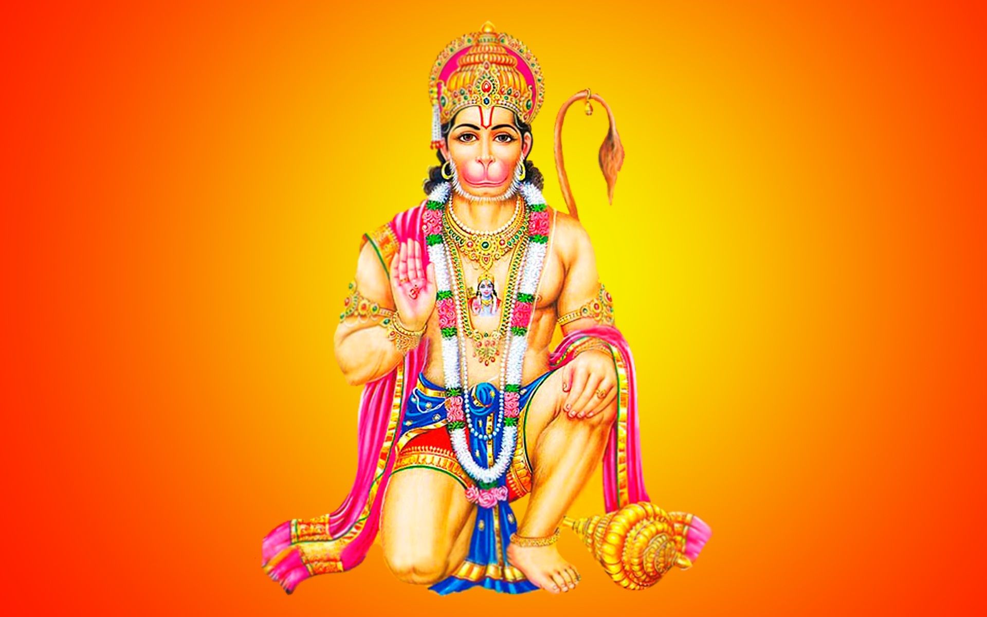 1920x1200 Hanuman Laptop Wallpaper