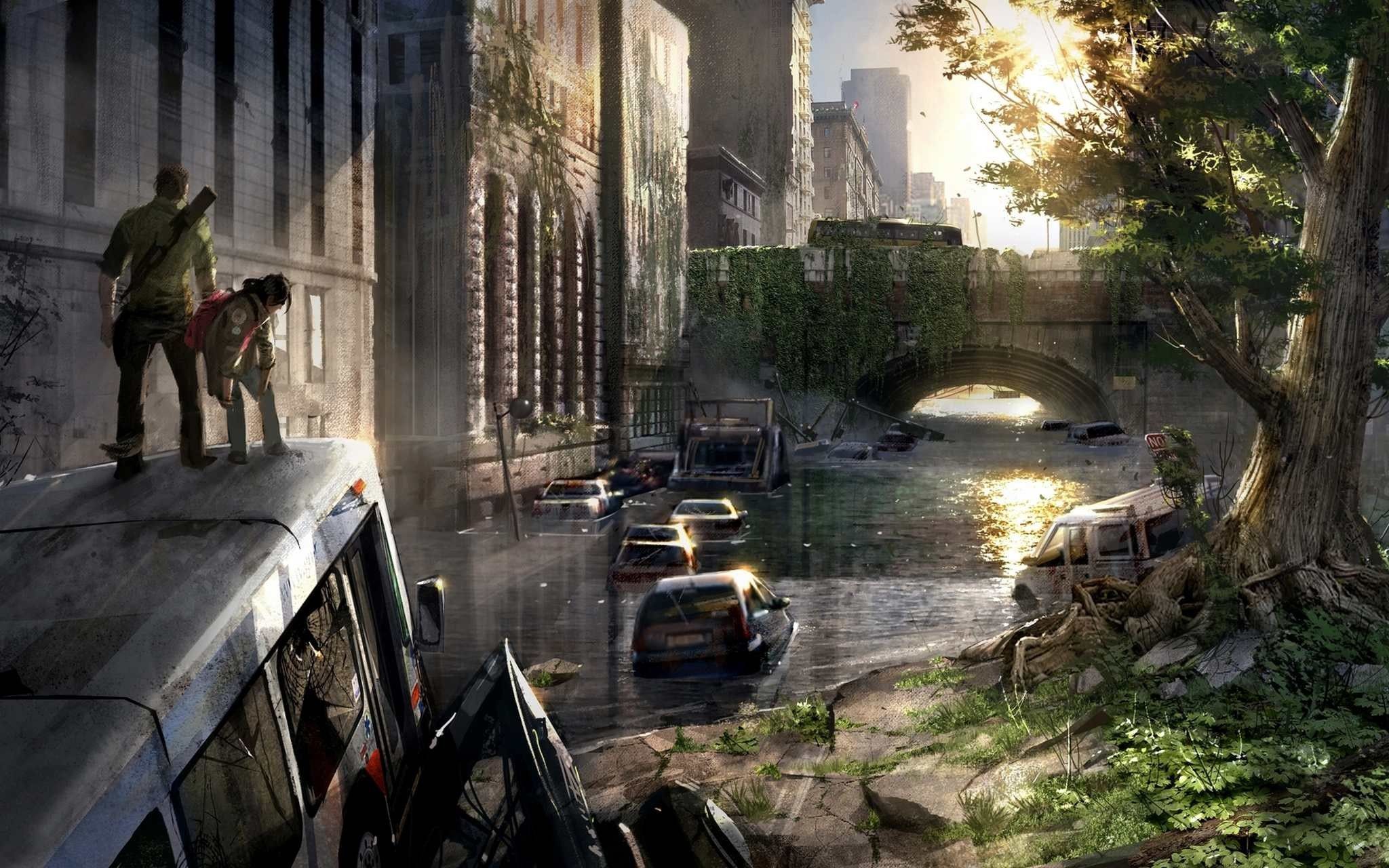 2048x1280 A Post Apocalyptic Journey