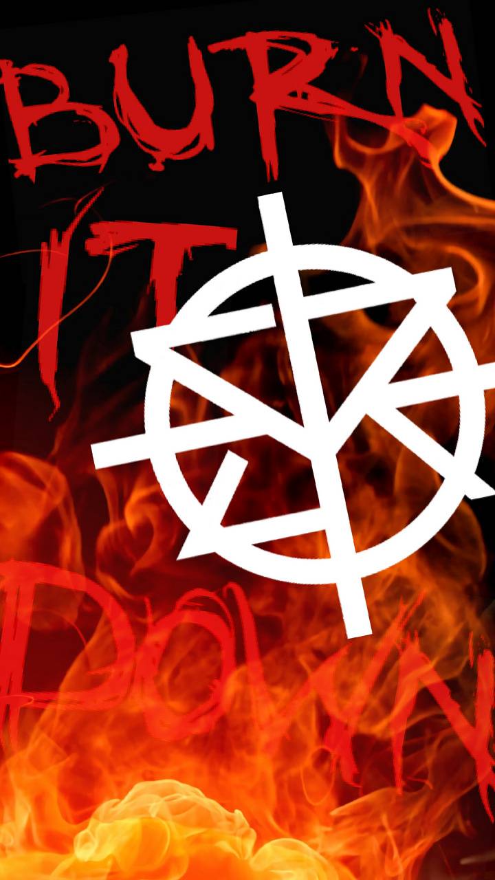 720x1280 Burn it down Wallpaper